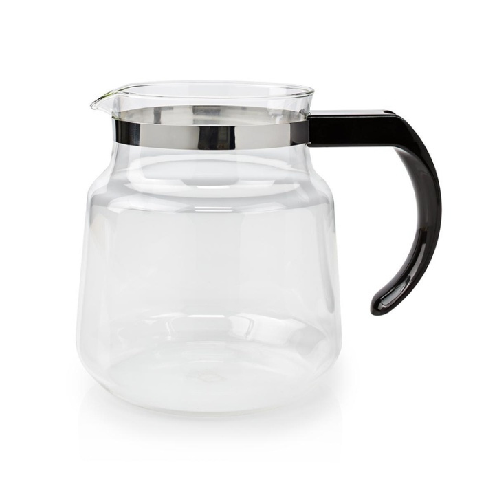 Nedis Glas Kaffe Kande | Kompatibel med: Moccamaster K / KB/ 1 0PL / Excellent 10S | 1.2 l | Sort i gruppen HJEM, HUS & HAVE / Husholdningsapparater / Kaffe og espresso / Filtre og tilbehør hos TP E-commerce Nordic AB (38-39165)