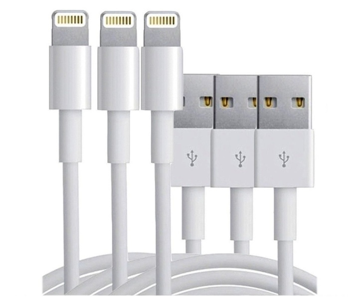 Extra kvalitativa USB-kablar till iPhone och iPad, 1 meter (3-pack) i gruppen SMARTPHONES & TABLETS / Opladere og kabler / Kabler / Kabler Lightning hos TP E-commerce Nordic AB (38-39380)