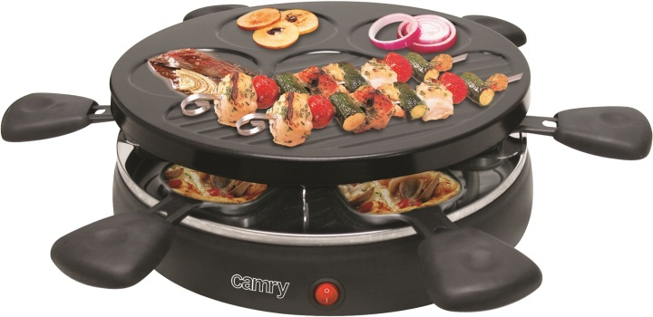 CAMRY Raclette Grill - CR 6606 i gruppen HJEM, HUS & HAVE / Køkkenredskaber / Øvrige køkkenredskaber hos TP E-commerce Nordic AB (38-39973)