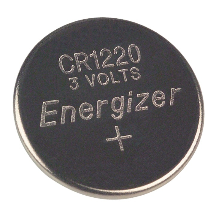 Energizer Lithium knapcellebatteri CR1220 | 3 V DC | 37 mAh | 1-Blister | Sølv i gruppen HJEMMEELEKTRONIK / Batterier og opladere / Batterier / Knapcelle hos TP E-commerce Nordic AB (38-40462)