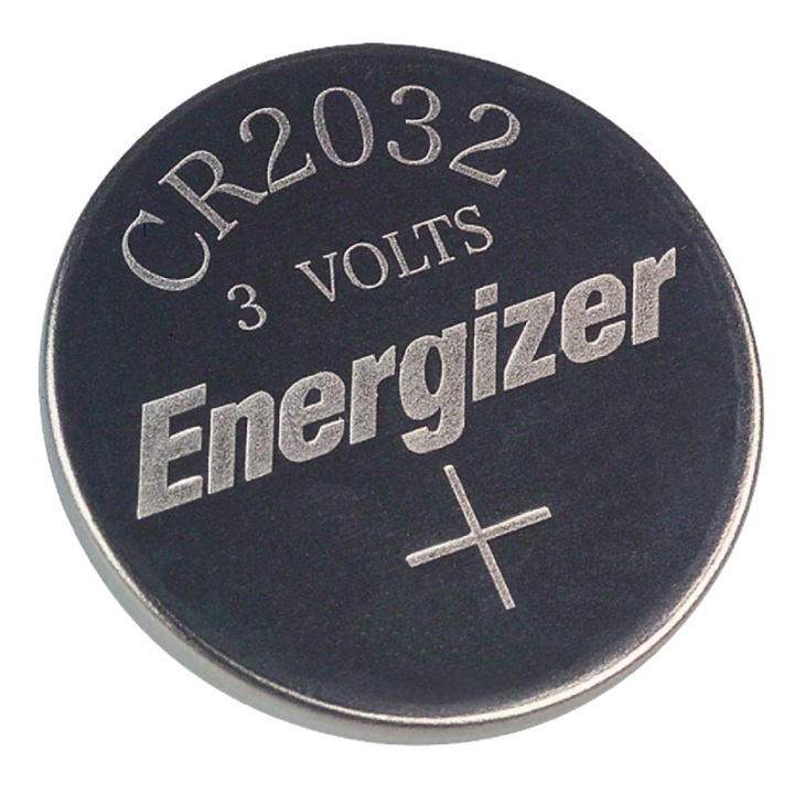 Energizer Lithium knapcellebatteri CR2032 | 3 V DC | 235 mAh | 4-Blister | Sølv i gruppen HJEMMEELEKTRONIK / Batterier og opladere / Batterier / Knapcelle hos TP E-commerce Nordic AB (38-40471)