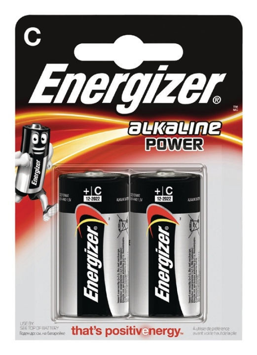 Alkaline batteri C | 1.5 V DC | 2-Blister i gruppen HJEMMEELEKTRONIK / Batterier og opladere / Batterier / Andet hos TP E-commerce Nordic AB (38-40495)