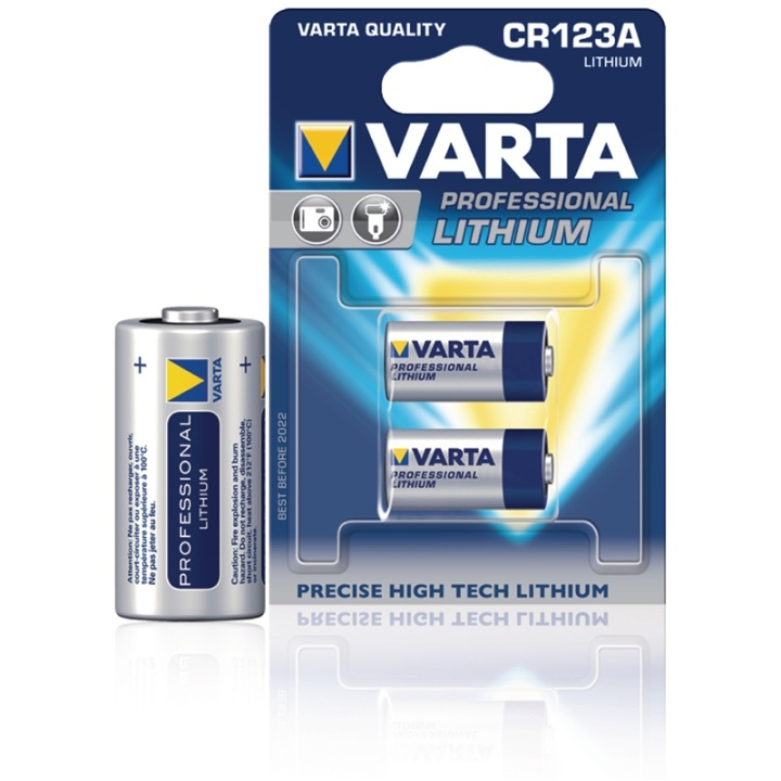 Varta Lithiumthionylchloridbatteri ER14505 | 3 V DC | 1430 mAh | 2-Blister | Grå / Sølv i gruppen HJEMMEELEKTRONIK / Batterier og opladere / Batterier / Andet hos TP E-commerce Nordic AB (38-41949)