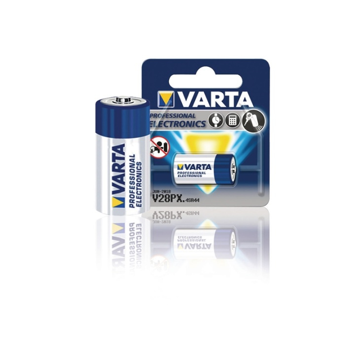 Varta Sølv-Oxide Batteri 4Sr44 6.2 V 145 mAh 1-Bobler i gruppen HJEMMEELEKTRONIK / Batterier og opladere / Genopladelige batterier / Andet hos TP E-commerce Nordic AB (38-41963)