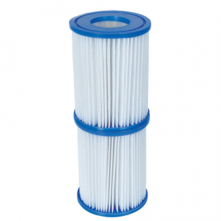 Bestway Flowclear Filter Patron (II), 2-Pack i gruppen HJEM, HUS & HAVE / Have og gårdhave / Pool & Tilbehør / Filtre og tilbehør hos TP E-commerce Nordic AB (38-42602)