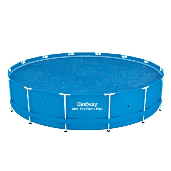Bestway Flowclear Solar Pool Cover 4,17 m i gruppen HJEM, HUS & HAVE / Have og gårdhave / Pool & Tilbehør / Pool overdækning hos TP E-commerce Nordic AB (38-42604)