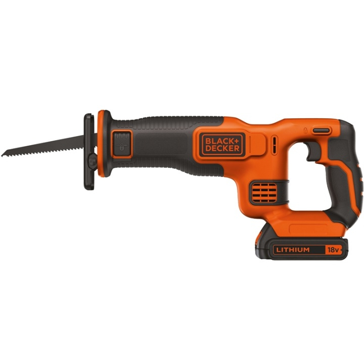 Black & Decker Pendelsticksåg 18V, 2Ah Batt i gruppen HJEM, HUS & HAVE / Værktøj / Sager hos TP E-commerce Nordic AB (38-42634)