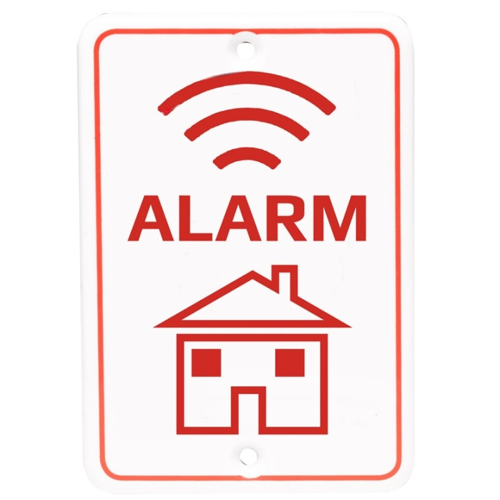 Denver Larm-skylt att fästa på vägg i gruppen HJEM, HUS & HAVE / Alarm, Sikkerhed & Overvågning / Øvrige alarmer hos TP E-commerce Nordic AB (38-43282)