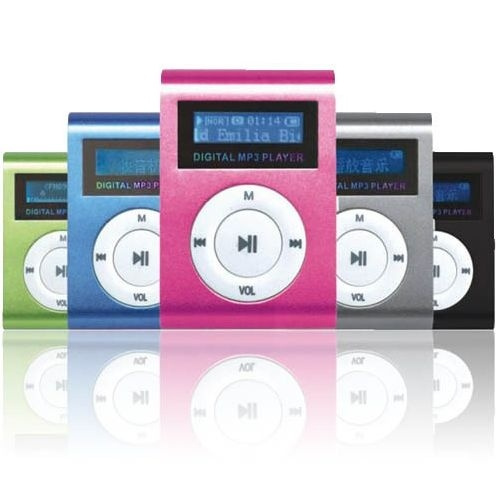 Mp3-afspiller med display MicroSD/SDHC, mørkeblå i gruppen HJEMMEELEKTRONIK / Lyd & billede / Hjemmebiograf, HiFi & Bærbar / Bærbar musikafspiller / MP3-afspillere hos TP E-commerce Nordic AB (38-4449)