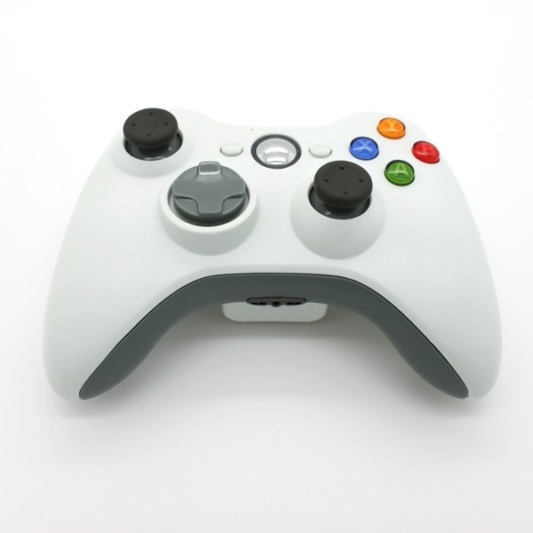 Trådlös handkontroll till Xbox 360 (Vit) i gruppen HJEMMEELEKTRONIK / Spilkonsoller og tilbehør / Xbox 360 hos TP E-commerce Nordic AB (38-4467)