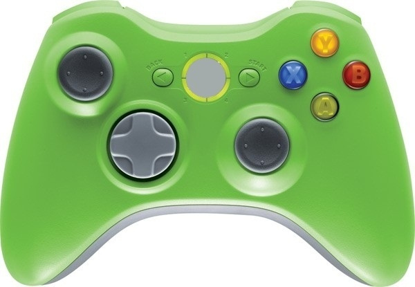 Trådlös handkontroll till Xbox 360 (Grön) i gruppen HJEMMEELEKTRONIK / Spilkonsoller og tilbehør / Xbox 360 hos TP E-commerce Nordic AB (38-4468)