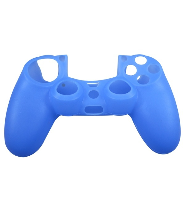 Silikonegreb til controller, Playstation 4 (blå) i gruppen HJEMMEELEKTRONIK / Spilkonsoller og tilbehør / Sony PlayStation 4 / Tilbehør hos TP E-commerce Nordic AB (38-4583)