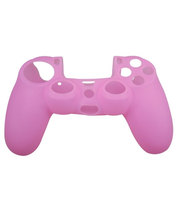 Silikonegreb til controller, Playstation 4 (Pink) i gruppen HJEMMEELEKTRONIK / Spilkonsoller og tilbehør / Sony PlayStation 4 hos TP E-commerce Nordic AB (38-4584)