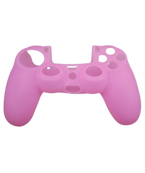 Silikonegreb til controller, Playstation 4 (Pink) i gruppen HJEMMEELEKTRONIK / Spilkonsoller og tilbehør / Sony PlayStation 4 / Tilbehør hos TP E-commerce Nordic AB (38-4584)