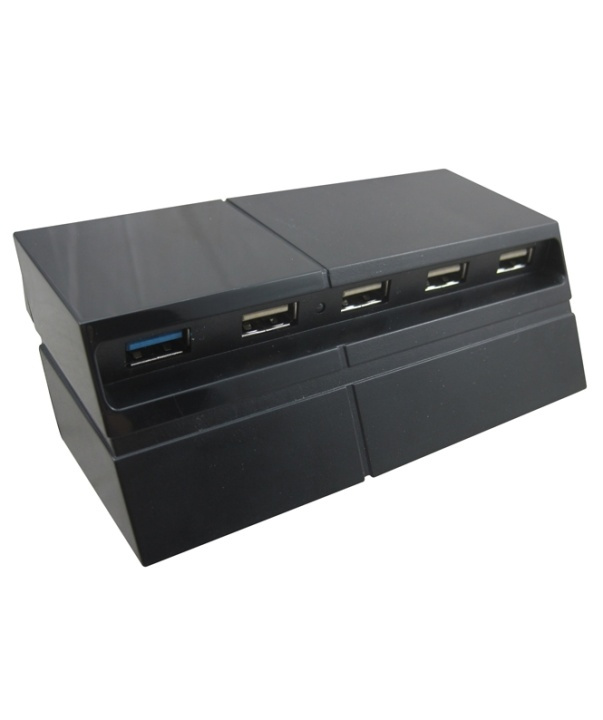 USB-hub til Playstation 4 (5 porte) i gruppen HJEMMEELEKTRONIK / Spilkonsoller og tilbehør / Sony PlayStation 4 / Tilbehør hos TP E-commerce Nordic AB (38-4597)