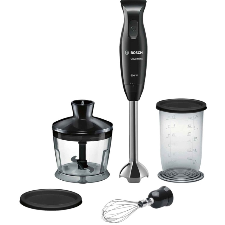 Bosch Stavmixer MSM2650B Svart i gruppen HJEM, HUS & HAVE / Husholdningsapparater / Foodprocessor og køkkenassistenter / Stavblender hos TP E-commerce Nordic AB (38-46388)