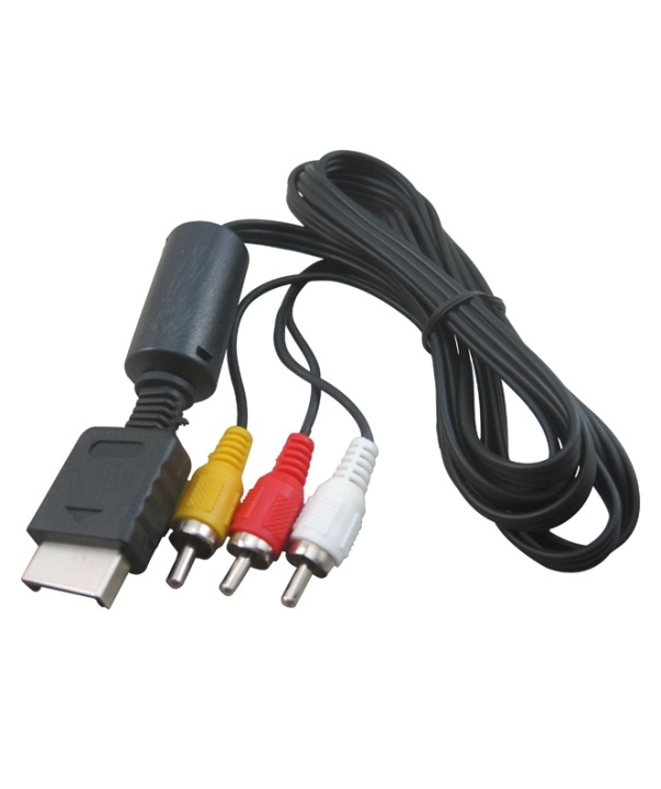 Kompositkabel til PS2/PS3 i gruppen HJEMMEELEKTRONIK / Spilkonsoller og tilbehør / Sony PlayStation 3 hos TP E-commerce Nordic AB (38-4678)