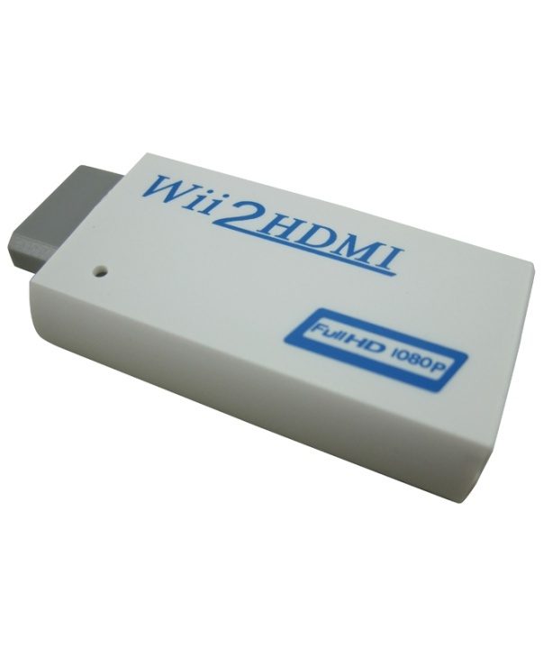 Wii til HDMI-adapter, 1080P Full-HD i gruppen HJEMMEELEKTRONIK / Spilkonsoller og tilbehør / Nintendo Wii hos TP E-commerce Nordic AB (38-4687)