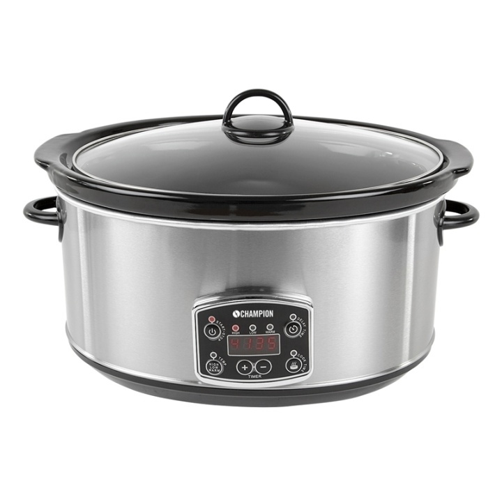 Champion Slowcooker 6,5l i gruppen HJEM, HUS & HAVE / Husholdningsapparater / Slowcookers hos TP E-commerce Nordic AB (38-46897)