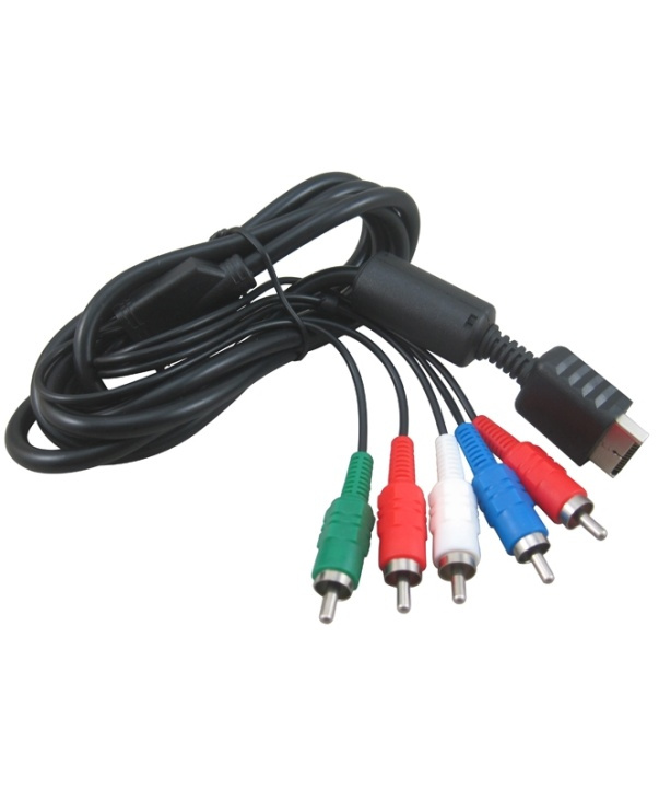 Komponentkabel till PS2/PS3 i gruppen HJEMMEELEKTRONIK / Spilkonsoller og tilbehør / Sony PlayStation 3 hos TP E-commerce Nordic AB (38-4694)