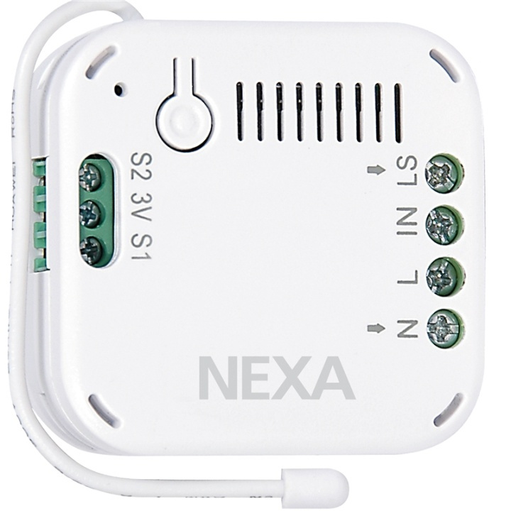 Nexa AN-179 Inbyggn.m. På/Av Z-wave i gruppen HJEM, HUS & HAVE / Elektricitet & Belysning / El-installation / Tilbehør hos TP E-commerce Nordic AB (38-47075)