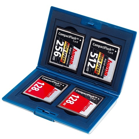 Hama Minneskortsväska Silver Compact Flash 4 Kort i gruppen HJEMMEELEKTRONIK / Foto og video / Fotografi udstyr / Andet hos TP E-commerce Nordic AB (38-47325)