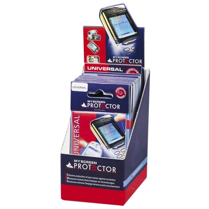 Hama Skyddsfolie Mobil Universal i gruppen SMARTPHONES & TABLETS / Mobil Beskyttelse / Universal Beskyttelse / Skærmbeskyttelse hos TP E-commerce Nordic AB (38-47403)