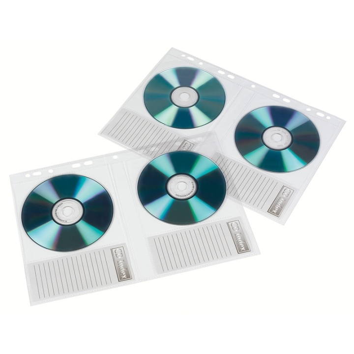 Hama CD/DVD Lommer PP A4 10-pak i gruppen HJEMMEELEKTRONIK / Lagringsmedier / CD / DVD / BD-diske / CD / DVD-opbevaring hos TP E-commerce Nordic AB (38-47404)