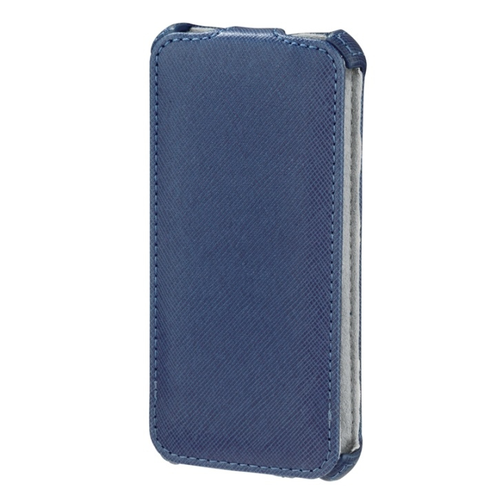 Hama Mobiltaske iPhone 5/5s/SE Flip-Front Blå Kunstlæder i gruppen SMARTPHONES & TABLETS / Mobil Beskyttelse / Apple / iPhone 5/5S/SE / Cover hos TP E-commerce Nordic AB (38-47652)