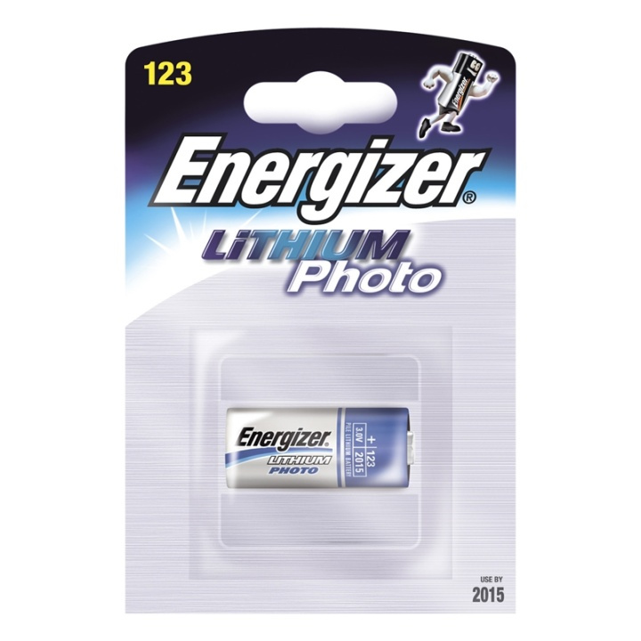 Energizer Batteri CR123 Lithium 1-pak i gruppen HJEMMEELEKTRONIK / Batterier og opladere / Batterier / Andet hos TP E-commerce Nordic AB (38-47905)