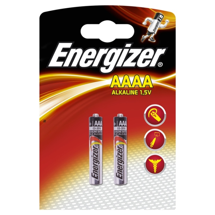 Energizer Batteri AAAA/LR61 Ultra+ 2-pak i gruppen HJEMMEELEKTRONIK / Batterier og opladere / Batterier / Andet hos TP E-commerce Nordic AB (38-47940)