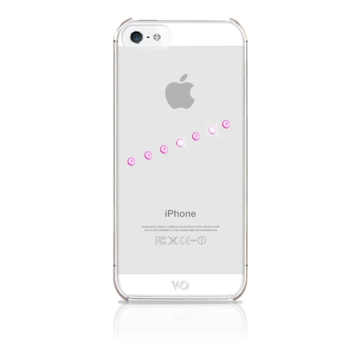 White Diamonds WHITE-DIAMONDS Cover 5/5s/SE Sash Ice Rosa i gruppen SMARTPHONES & TABLETS / Mobil Beskyttelse / Apple / iPhone 5/5S/SE / Cover hos TP E-commerce Nordic AB (38-48166)