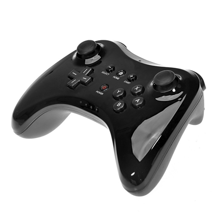 Wii U Pro Controller till Nintendo Wii U (Svart) i gruppen HJEMMEELEKTRONIK / Spilkonsoller og tilbehør / Nintendo Wii U hos TP E-commerce Nordic AB (38-4825)