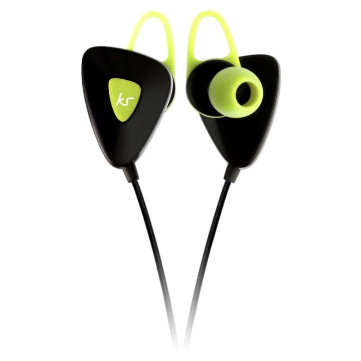 KITSOUND Hovedtelefon In-Ear Trail Sport Trådløs Grøn i gruppen HJEMMEELEKTRONIK / Lyd & billede / Hovedtelefoner & Tilbehør / Hovedtelefoner hos TP E-commerce Nordic AB (38-48463)