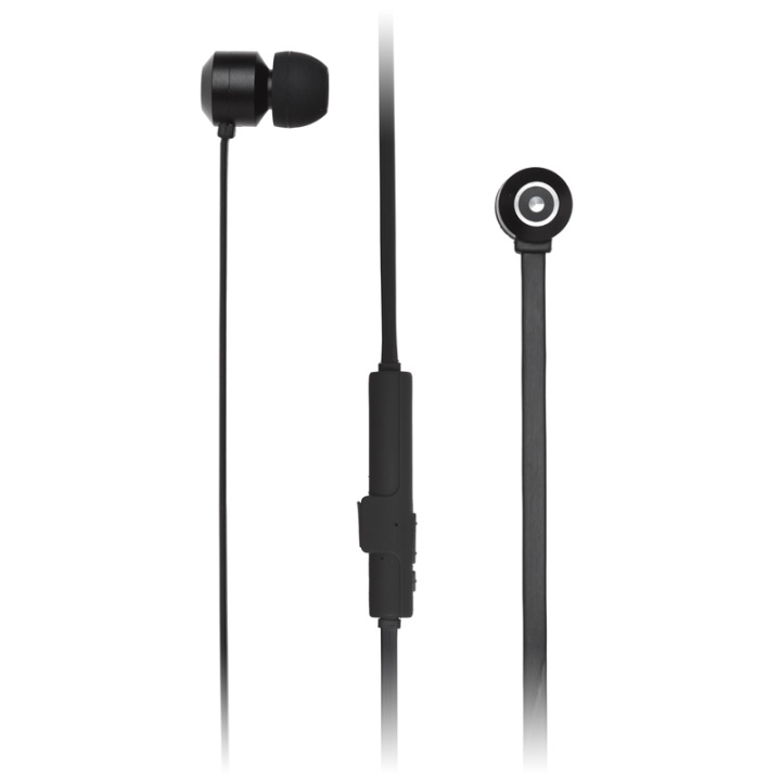 KITSOUND Hovedtelefon In-Ear Ribbons Trådløs Sort Mic i gruppen HJEMMEELEKTRONIK / Lyd & billede / Hovedtelefoner & Tilbehør / Hovedtelefoner hos TP E-commerce Nordic AB (38-48476)