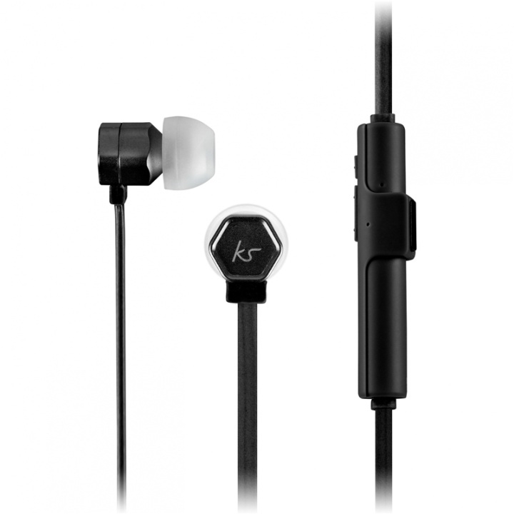 KITSOUND Hovedtelefon In-Ear Hive Trådløs Sort Mic i gruppen HJEMMEELEKTRONIK / Lyd & billede / Hovedtelefoner & Tilbehør / Hovedtelefoner hos TP E-commerce Nordic AB (38-48531)