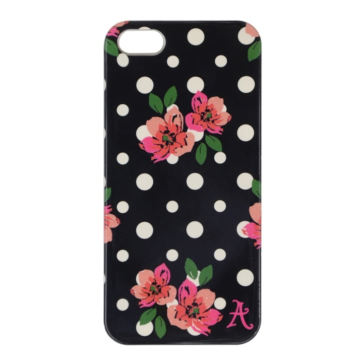 ACCESSORIZE Mobilcover iPhone 5/5s/SE Polka Sort i gruppen SMARTPHONES & TABLETS / Mobil Beskyttelse / Apple / iPhone 5/5S/SE / Cover hos TP E-commerce Nordic AB (38-48875)