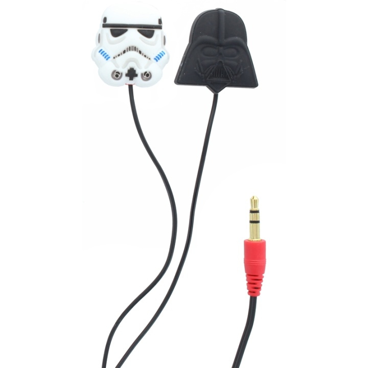 Star Wars Høretelefoner In-Ear Junior 85db Star Wars i gruppen HJEMMEELEKTRONIK / Lyd & billede / Hovedtelefoner & Tilbehør / Hovedtelefoner hos TP E-commerce Nordic AB (38-48890)