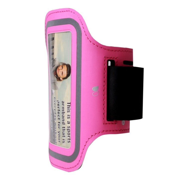 Gear Sportarmband Universal S/M Rosa i gruppen SMARTPHONES & TABLETS / Træning, hjem og fritid / Sport armbånd hos TP E-commerce Nordic AB (38-48952)