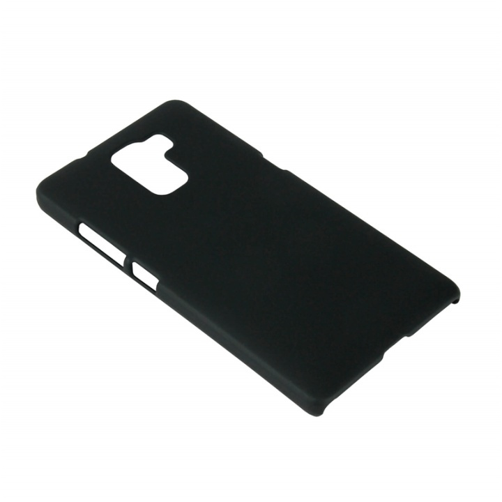Gear Mobilcover Sort - Huawei Honor 7 i gruppen SMARTPHONES & TABLETS / Mobil Beskyttelse / Huawei/Honori hos TP E-commerce Nordic AB (38-49153)