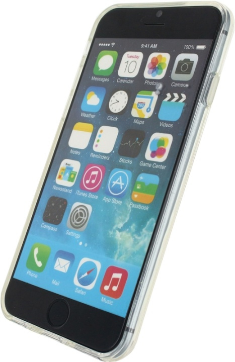 Telefon Gel-Etui Apple iPhone 6 / 6s Gennemsigtig i gruppen SMARTPHONES & TABLETS / Mobil Beskyttelse / Apple / iPhone 6/6S / Cover hos TP E-commerce Nordic AB (38-49799)