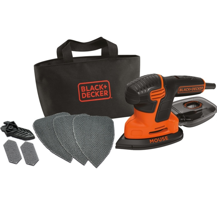 Black & Decker Slipmus 120W Med Tillbehör i gruppen HJEM, HUS & HAVE / Værktøj / Øvrigt værktøjer og tilbehør hos TP E-commerce Nordic AB (38-50494)