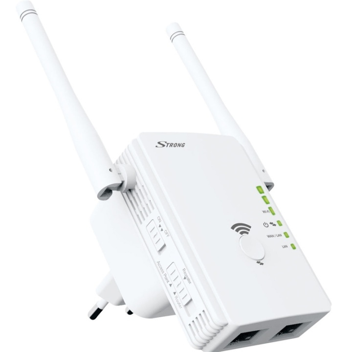 Strong Repeater 300 Mbit/s i gruppen COMPUTERTILBEHØR / Netværk / WiFi forlængere hos TP E-commerce Nordic AB (38-50608)