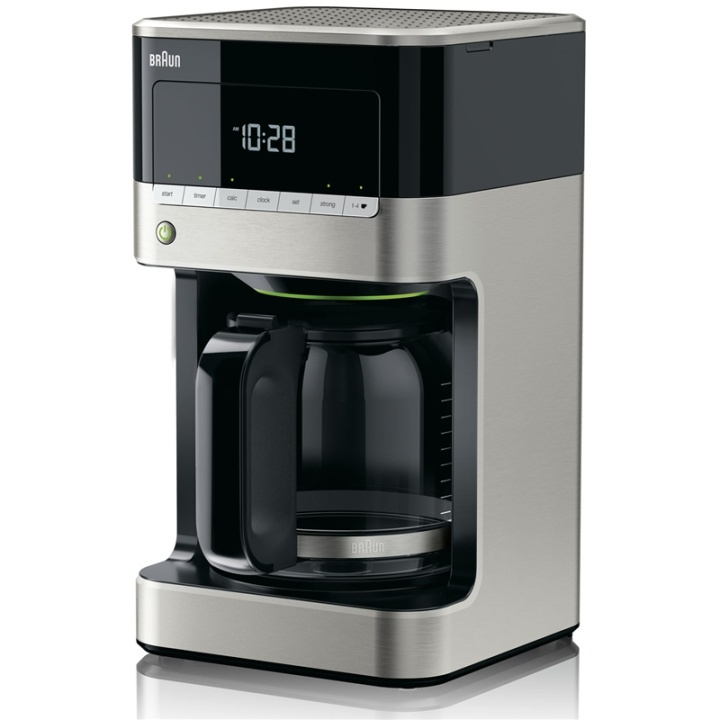 Braun Kaffebryggare KF7120 Alu i gruppen HJEM, HUS & HAVE / Husholdningsapparater / Kaffe og espresso / Kaffemaskiner hos TP E-commerce Nordic AB (38-51705)