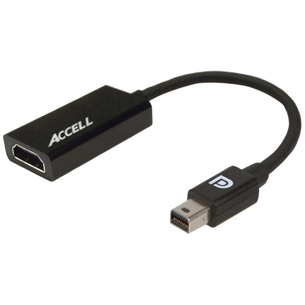ACCELL UltraAV, aktiv Mini DisplayPort til HDMI-adapter, 20-pin han - i gruppen HJEMMEELEKTRONIK / Kabler og adaptere / HDMI / Adaptere hos TP E-commerce Nordic AB (38-52548)