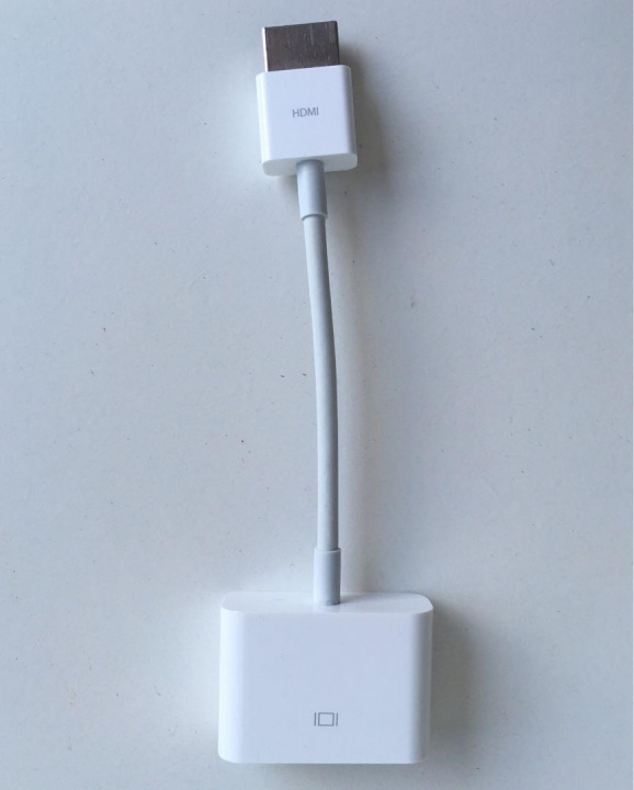 Apple HDMI till DVI Adapter i gruppen HJEMMEELEKTRONIK / Kabler og adaptere / HDMI / Adaptere hos TP E-commerce Nordic AB (38-52621)