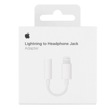 Apple Lightning till 3,5 mm-adapter för hörlurar (MMX62), Bulk i gruppen SMARTPHONES & TABLETS / Opladere og kabler / Adaptere hos TP E-commerce Nordic AB (38-52646)