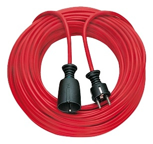 Plastic Extension Cable Red 20m H05VV-F 3G1,5 i gruppen HJEM, HUS & HAVE / Elektricitet & Belysning / Forlængerledninger hos TP E-commerce Nordic AB (38-52730)
