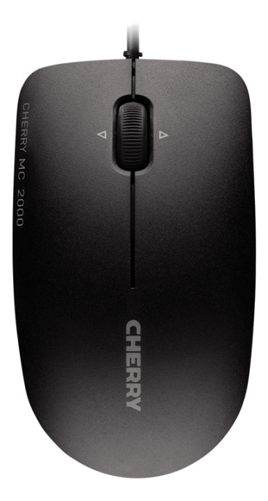 Cherry MC 2000 Corded Mouse, USB, Black i gruppen COMPUTERTILBEHØR / Mus og tastatur / Mus / Med ledning hos TP E-commerce Nordic AB (38-52814)