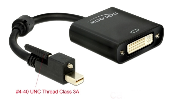 DeLOCK DP Adapter to DVI 4K i gruppen COMPUTERTILBEHØR / Kabler og adaptere / DisplayPort / Adaptere hos TP E-commerce Nordic AB (38-52968)